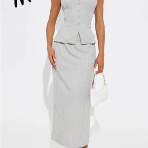 Sophisticated Gray Dress